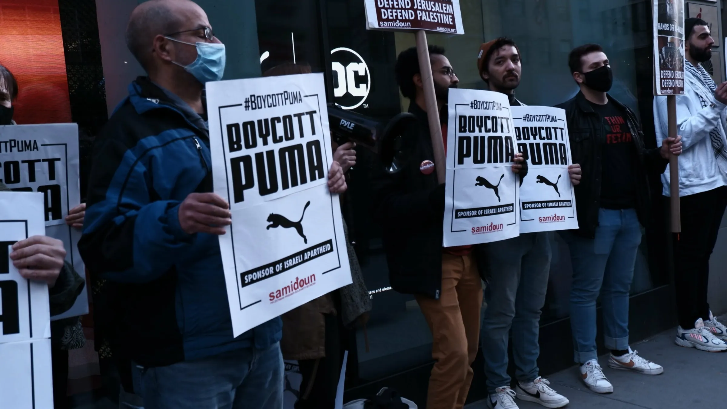 #BoycottPuma around the world: No corporate complicity with Israeli colonialism!